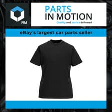 Image of B192 - Womens T-Shirt Black Xl B192BKRXL Portwest Genuine Top Quality Product