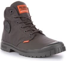 Image of Palladium Pampa Cuff SP20 Nylon Lace Up Mens Boots Asphalt UK 4 - 12
