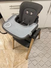 Image of Tutti Bambini Nova Evolutionary Highchair - Grey/Oak RRP :£199