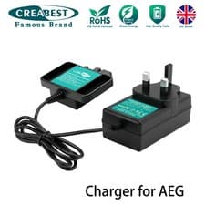 Image of Charger For AEG 14.4V/18V Ni-MH Battery B18 BXL18 BS12X BXS18 BBS14X MXS18 MX18