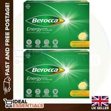 Image of Berocca Mango Effervescent Tablets -  2 X 45 Tablets