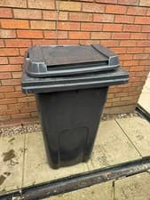 Image of Brand New Black 240L Wheelie Bin For Waste/Recycling with Lid & Wheels