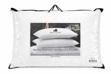 Image of CLEARANCE - Firm Microfibre Pillow 50 x 75 cm - Made in Portugal
