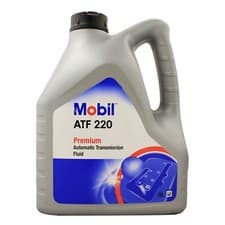 Image of Mobil ATF 220 Premium ATF Automatic Transmission & Steering Fluid - 4 Litres 4L
