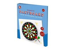 Image of 16" Magnetic Dart Board Safe Fun 6 Darts Party Activity Present Gift Kids Adults