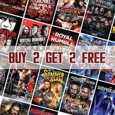 Image of WWE SummerSlam, Survivor Series & Royal Rumble Posters | Official WWE A4 A3
