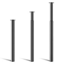 Image of 1-4PC 710-1100mm Adjustable Breakfast Bar Legs Worktop Kitchen Table Leg