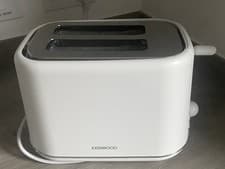 Image of Kenwood ABBEY LUX 2 Slice Toaster 7 Browning, Lift & Look Defrost, Reheat WHITE