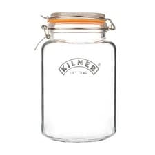 Image of Kilner Clip Top Square Jar 3 Litre
