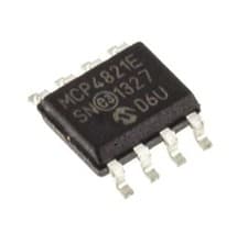Image of 1 x Microchip MCP4821-E/SN, 12 bit Serial DAC, 8-Pin SOIC