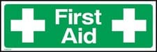 Image of First Aid Sign or Sticker - All Material & Size options available. (FAID39)