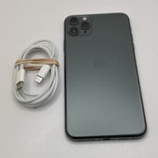 Image of Apple iPhone 11 Pro Max 64GB Green Unlocked 100% Battery Excellent Cond