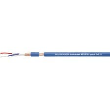 Image of HELUKABEL 400034 HELUSOUND Cable 2x2x0.22mm² Black Shielded Per Metre