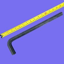 Image of 22mm Extra Long Hex Key (Allen Key)