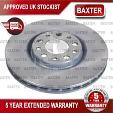 Image of Fits Alfa Romeo Giulietta 159 Brera Spider Fiat 500 Baxter Front Brake Discs
