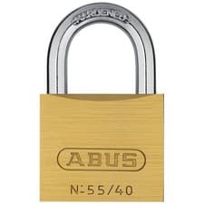 Image of ABUS 55/40mm Brass Padlock Keyed Alike 5401