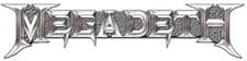 Image of MEGADETH mini pin badge - metal