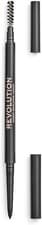 Image of Makeup Revolution Precise Brow Pencil, Double-Ended, Dark Brown UK