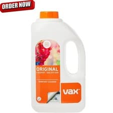 Image of Vax Original 1.5L Carpet Cleaner Solution Stain Remover Shampoo Rose Burst Scent
