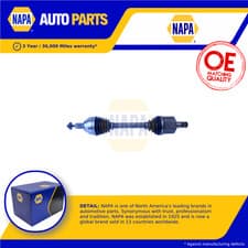 Image of Drive Shaft fits FORD MONDEO Mk4 TDCi 2.0D Front Left 07 to 15 Driveshaft NAPA