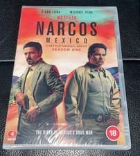 Image of Narcos Mexico Season 1 - Region 2 DVD - 3 Disc Set New & Sealed 