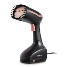 Image of Tower Garment Steamer, Vertical Handheld, 200ml, 1000W, T22014RGB, Black