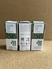 Image of Australian Bodycare Tea Tree Oil 100% Concentrate Pure 30ml Set of 3 Brand New