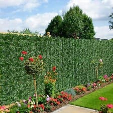Image of 3M-12M Artificial Hedge Ivy Leaf Garden Fence Balcony Privacy Screens Wall Panel