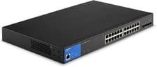 Image of Linksys 24-Port Managed Gigabit PoE+ Switch with 4 10G SFP+ Uplinks 410W