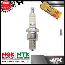 Image of NGK Yellow Box Spark Plug - Stk No: 3322 - Part No: BR4HS - x1