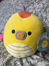 Image of Original Squishmallows 7.5 inch Leif The Yellow Sea Dragon Plush Toy