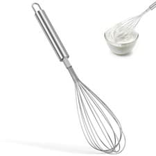 Image of Stainless Steel Whisk Wire Whisk Kitchen Maual Whisk For Blending New