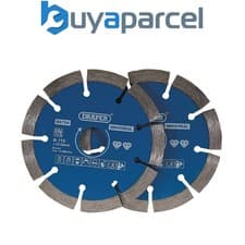 Image of Draper 99794 Segmented Diamond Blade, 115mm (Pack of 2)