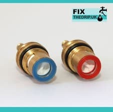 Image of Ceramic tap gland pair 7.6mm x 14.9mm High Spline (20 Spline)