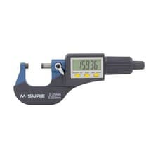 Image of M-SURE Digital Micrometer External 0-25mm 0-1 inch engineering
