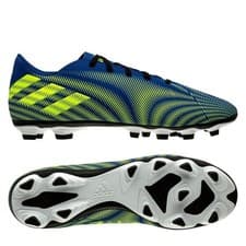 Image of ADIDAS Mens Blue & Yellow Nemeziz .4 FG/AG Football Boots UK 9 BNWT