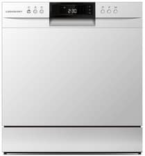 Image of Cookology Table Top Dishwasher 8 Place Settings Freestanding - White CTTD8WH