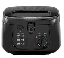 Image of Black Deep Fryer 2.5L Fast Free Delivery