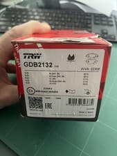 Image of TRW GDB2132 Brake Pad Set  for various VW and Audi models