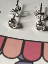 Image of Thomas Sabo Sterling Silver Stud Earrings 925 Stamped Brand New