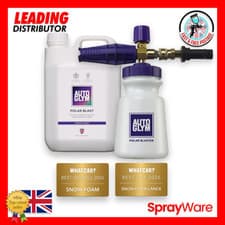 Image of Autoglym Polar Blast & Blaster Kit Bundle 2.5L Car Wash Shampoo Snow Foam Gun