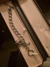 Image of Juicy Couture Silver tone Heart Bracelet - In Box Never Worn