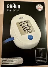 Image of NEW BRAUN ExactFit 1E BUA4000 Blood Pressure Monitor ONE BUTTON EASY TO USE