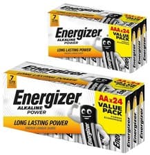 Image of Energizer AA AAA Batteries Alkaline Power Maxi Pack LR6 LR03 MN1500 LONG EXPIRY