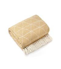 Image of Emma Barclay Throw Blanket For Sofas Bed Extra Large Recycled Cotton
