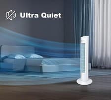 Image of 43-inch Cooling Tower Fan with Oscillating Air Purifier Aroma Function PureMate