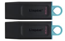 Image of Kingston DataTraveler Exodia DTX/64GB-2P Flash Drive USB 3.2 Gen 1 - with Protec