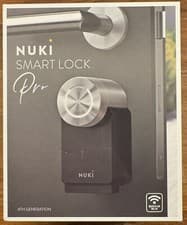 Image of Nuki Smart Lock 4.0 Pro for Euro Profile Cylinder, Smart Door Lock Apple HomeKit