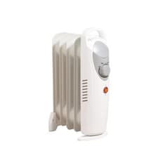 Image of Daewoo Mini Oil Filled Radiator 650W 5 Fin Portable Heater Adjustable Heat -A1