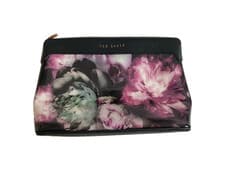 Image of New Ted Baker Floral PVC Wash Bag | Travel Cosmetics Bag | Ted Baker Flowers